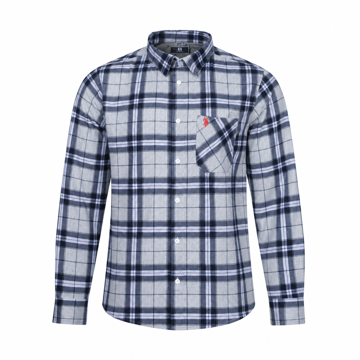 Chemise US Polo Assn — Gris Clair