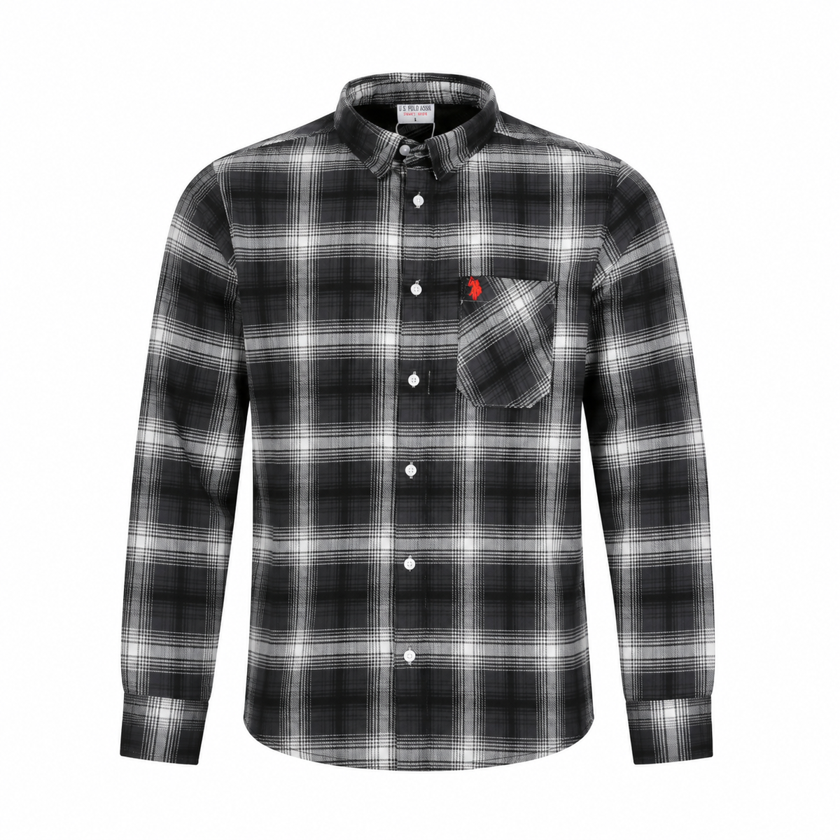 Chemise US Polo Assn — Noir/Gris