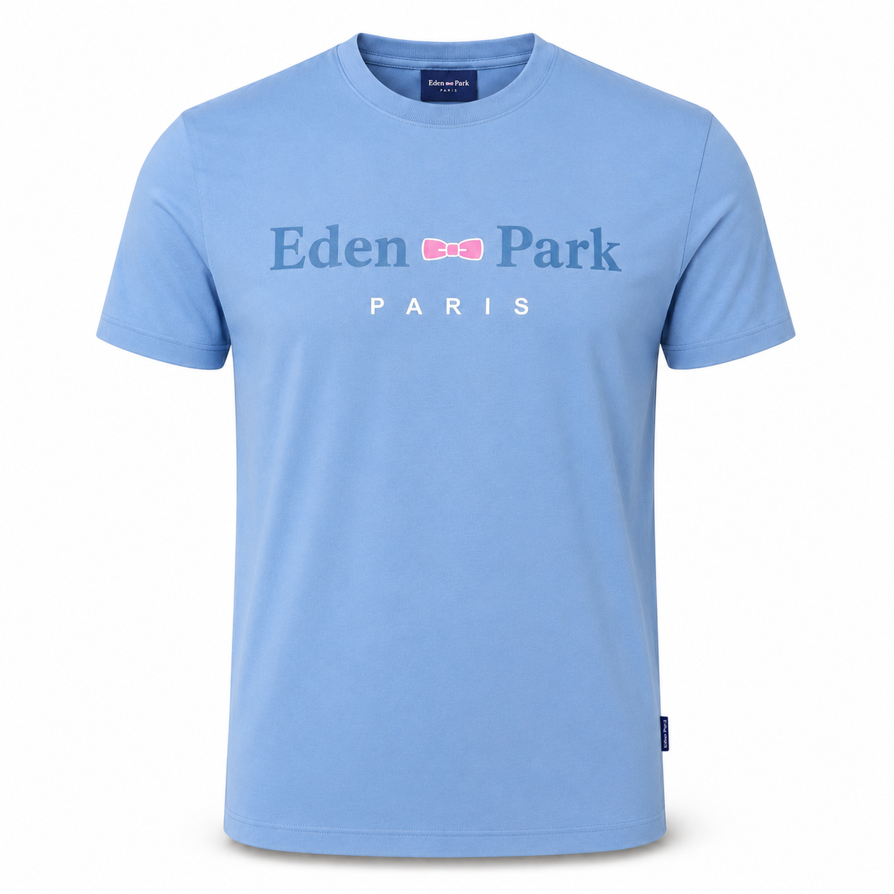 Eden Park T-Shirt Premium BLEU CIEL