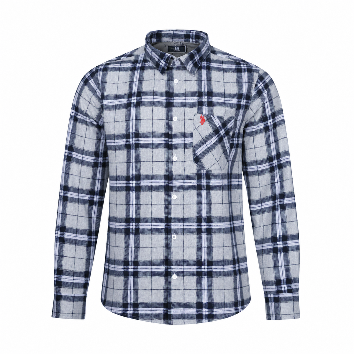 Chemise US Polo Assn — Gris Clair