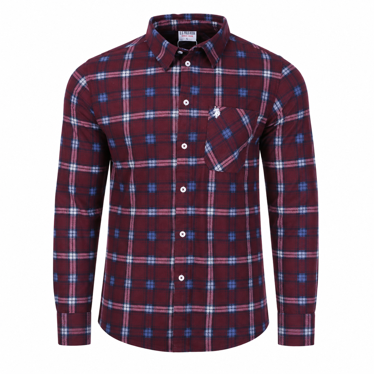 Chemise US Polo Assn — Bordeaux