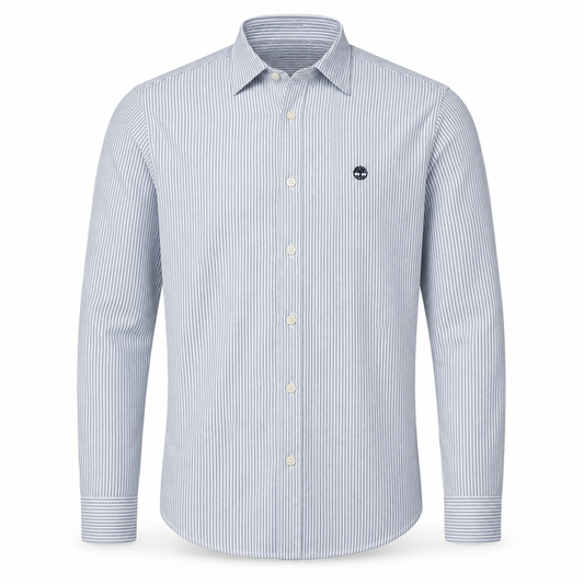 Chemise Timberland Rayée — Bleu clair