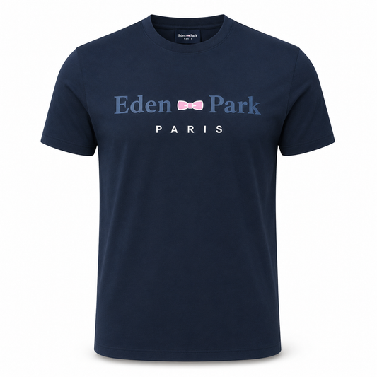 Eden Park T-Shirt Premium BLEU MARINE