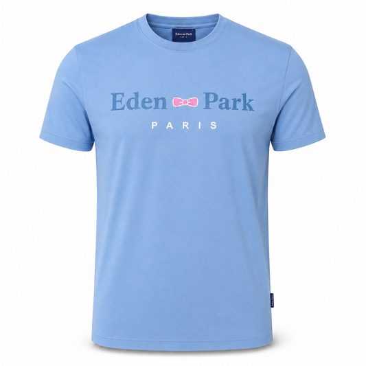 Eden Park T-Shirt Premium BLEU CIEL