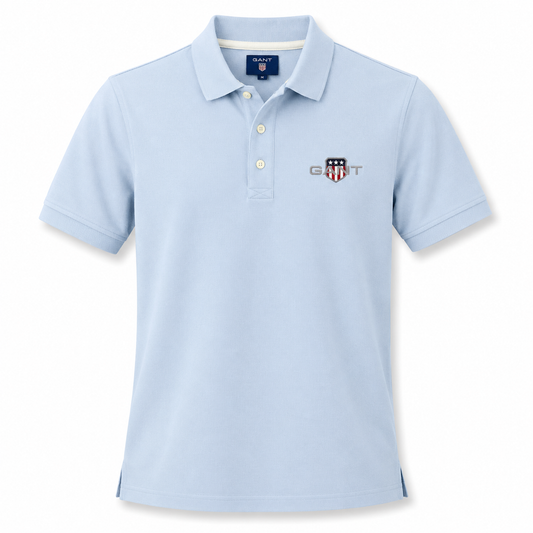 Polo GANT Premium Bleu Ciel