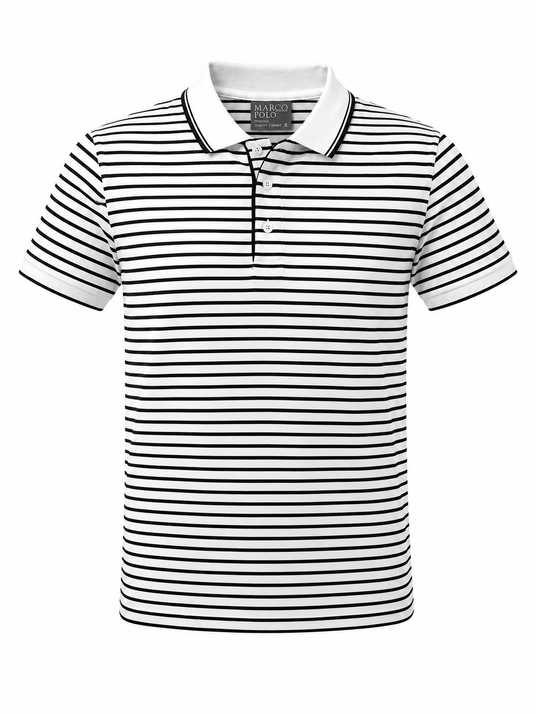 Polo Homme Premium  Marc O'POLO Style Marin NOIR