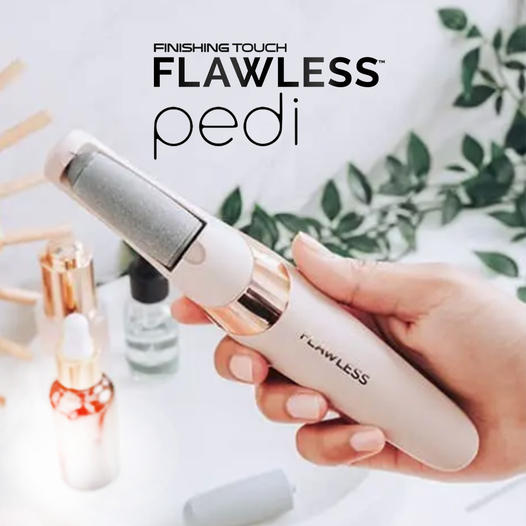 جهاز Flawless Pedi لإزالة الجلد الميت والقشرة بفعالية