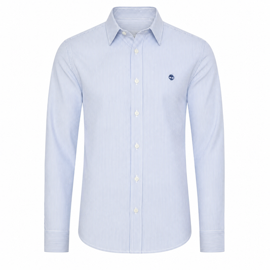 Chemise Timberland Rayée — Bleu Ciel