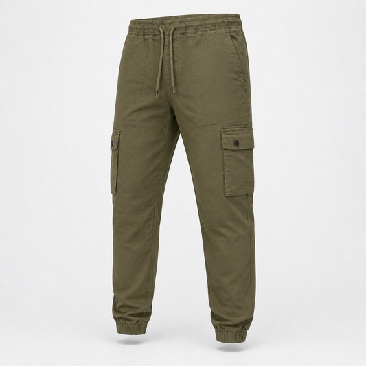 Cargo Pull & Bear— Vert Militaire