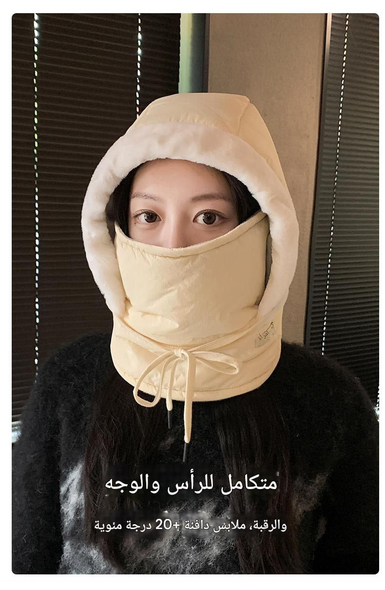 غطاء رأس شتوي مقاوم للرياح والبرد