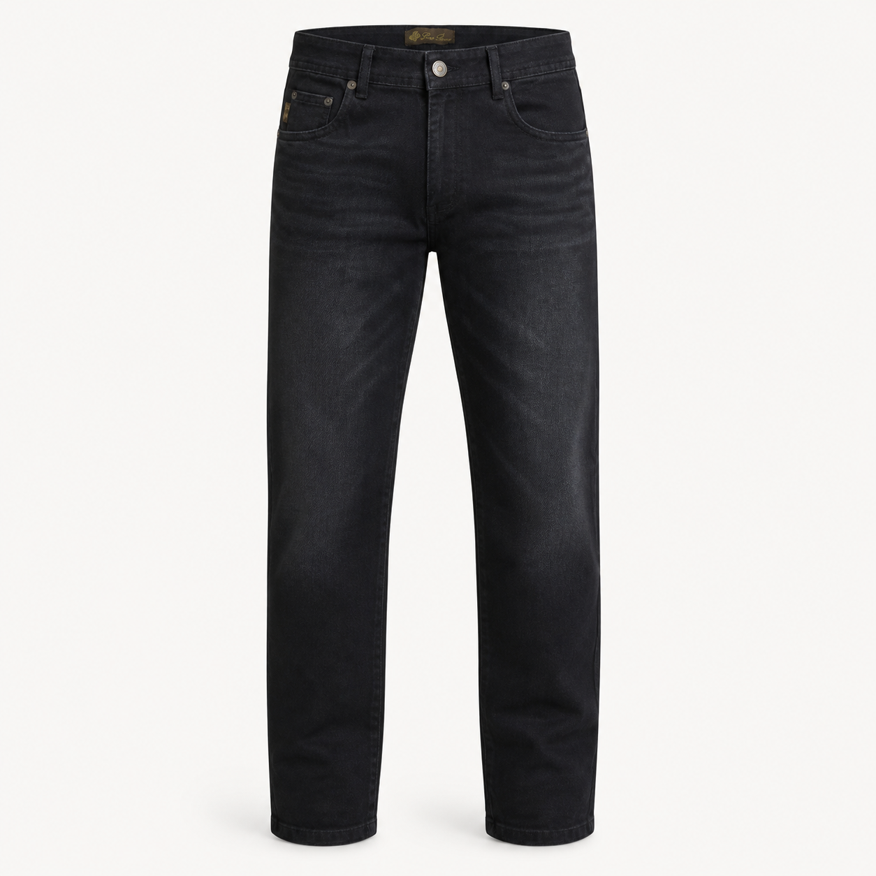 Jean Homme Stretch Coupe Droite – Noir
