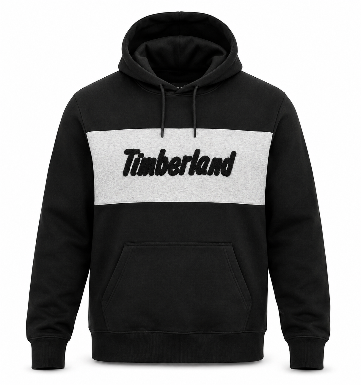 Hoodie Timberland Brodé — Noir