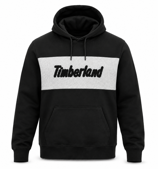 Hoodie Timberland Brodé — Noir