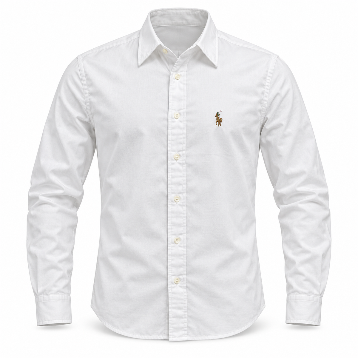 Chemise Ralph Lauren Blanc — vue de face